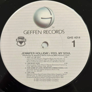Jennifer Holliday ‎– Feel My Soul LP mit OIS (VG) - schallplattenparadis