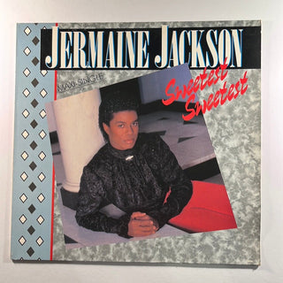 Jermaine Jackson ‎– Sweetest Sweetest (New American Mix) Maxi-Single (VG+) - schallplattenparadis