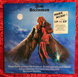 Jim Steinman - Bad for Good LP (VG+) mit Single (VG+) und OIS - schallplattenparadis