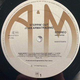 Joan Armatrading - Steppin Out LP (VG) - schallplattenparadis