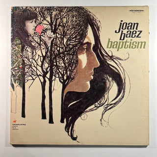Joan Baez - Baptism LP mit Beiblatt (VG) - schallplattenparadis