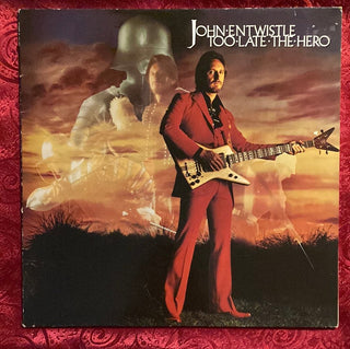 John Entwistle ‎– Too Late The Hero LP mit OIS (VG+) - schallplattenparadis