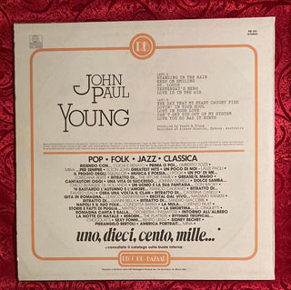 John Paul Young - John Paul Young LP mit OIS (VG) - schallplattenparadis