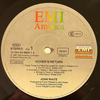 John Waite ‎– Rover's Return LP mit OIS (VG+) - schallplattenparadis