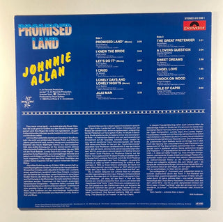 Johnnie Allan ‎– Promised Land LP (VG+) - schallplattenparadis