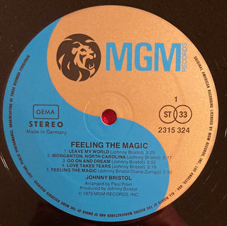 Johnny Bristol ‎– Feeling The Magic LP (VG+) - schallplattenparadis