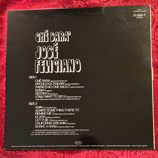 Jose Feliciano - Che Sara LP (VG+) - schallplattenparadis