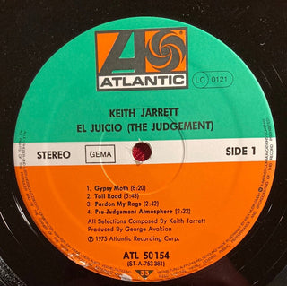 Keith Jarrett - El Juicio (The Judgement) LP (VG) - schallplattenparadis