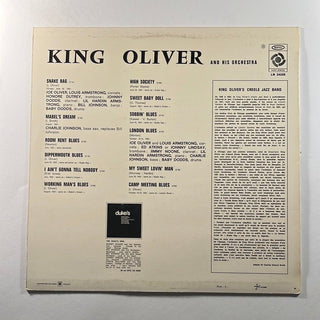 King Oliver And His Orchestra ‎– King Oliver And His Orchestra LP (VG+) - schallplattenparadis