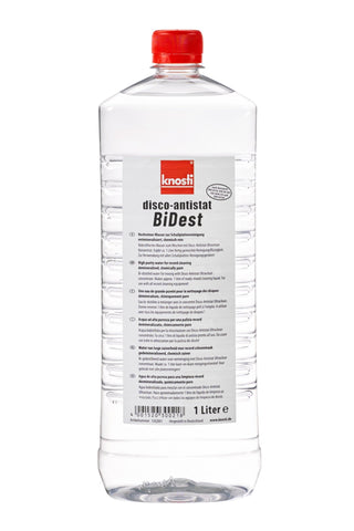 Knosti Disco-Antistat Generation II PLUS - Schallplattenwaschmaschine mit Ultraclean Konzentrat 200 ml und 2 Liter BiDest - schallplattenparadis