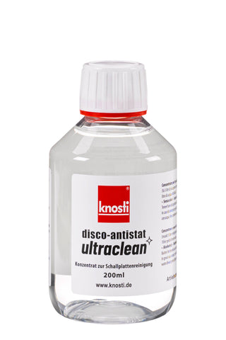 Knosti Disco-Antistat Generation II PLUS - Schallplattenwaschmaschine mit Ultraclean Konzentrat 200 ml und 2 Liter BiDest - schallplattenparadis