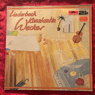 Konstantin Wecker ‎– Liederbuch Doppel LP (VG) - schallplattenparadis
