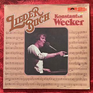 Konstantin Wecker – Liederbuch Doppel LP (VG+) - schallplattenparadis