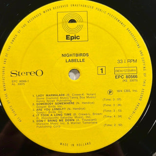 Labelle ‎– Nightbirds LP (VG) - schallplattenparadis