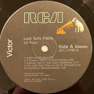 Le Roux ‎– Last Safe Place LP mit OIS (VG+) - schallplattenparadis