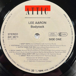 Lee Aaron ‎– Bodyrock LP mit OIS (NM) - schallplattenparadis