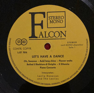 Leslie Donovan and the Leslies - Let´s Have a Dance LP (VG) - schallplattenparadis