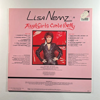 Lisa Nemzo ‎– Tough Girls Can Be Pretty LP mit OIS (VG) - schallplattenparadis