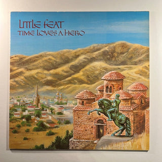 Little Feat ‎– Time Loves A Hero LP mit Beiblatt (VG+) - schallplattenparadis