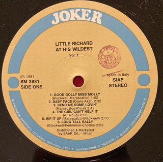 Little Richard ‎– At His Wildest Vol. 1 Doppel LP (VG) - schallplattenparadis