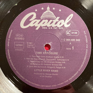 Little River Band - Time Exposure LP mit OIS (VG) - schallplattenparadis