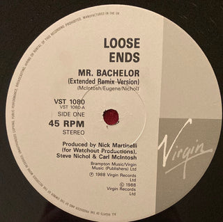 Loose Ends ‎– Mr. Bachelor Maxi-Single (VG+) - schallplattenparadis