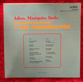 Los Paraguayos - Adios, Mariquita Linda LP (VG+) - schallplattenparadis