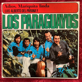 Los Paraguayos - Adios, Mariquita Linda LP (VG+) - schallplattenparadis