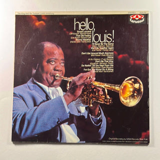Louis Armstrong ‎– Hello, Louis! LP (VG+) - schallplattenparadis