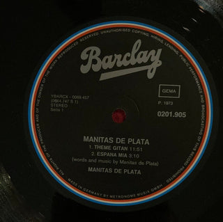 Manitas De Plata - Manitas De Plata LP (VG+) - schallplattenparadis