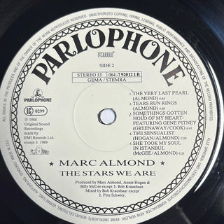 Marc Almond ‎– The Stars We Are LP mit OIS (NM) - schallplattenparadis