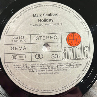 Marc Seaberg ‎– Holiday - The Best Of Marc Seaberg LP (VG+) - schallplattenparadis