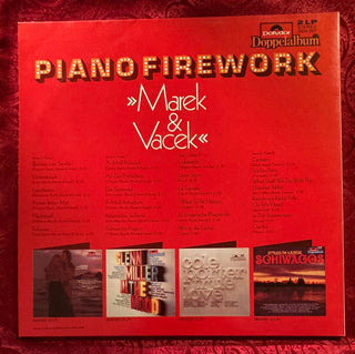 Marek & Vacek - Piano Firework Doppel LP (VG+) - schallplattenparadis