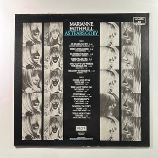 Marianne Faithfull ‎– As Tears Go By LP (VG) - schallplattenparadis