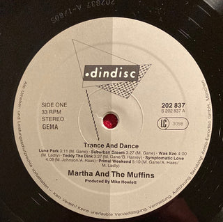 Martha and the Muffins - Trance and Dance LP mit OIS (VG) - schallplattenparadis