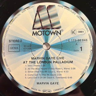 Marvin Gaye ‎– Marvin Gaye Live At The London Palladium Doppel LP (NM) - schallplattenparadis