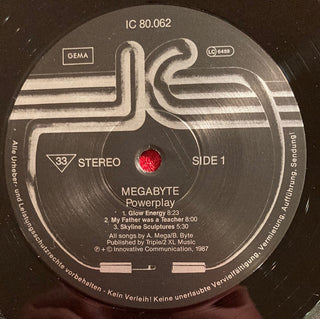 Megabyte - Powerplay LP (VG) - schallplattenparadis
