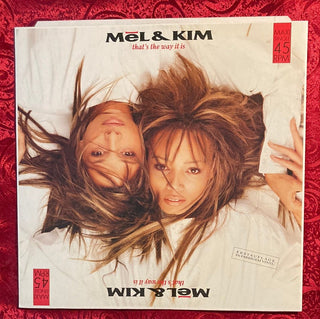 Mel & Kim - That´s the way it is Maxi-Single (Red-Vinyl) (VG) - schallplattenparadis