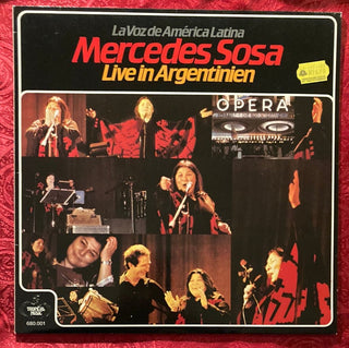 Mercedes Sosa ‎– Live In Argentinien LP mit OIS (NM) - schallplattenparadis