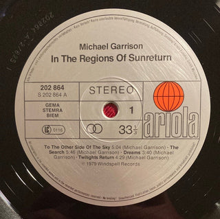 Michael Garrison - In the Regions of Sunreturn LP (VG+) - schallplattenparadis