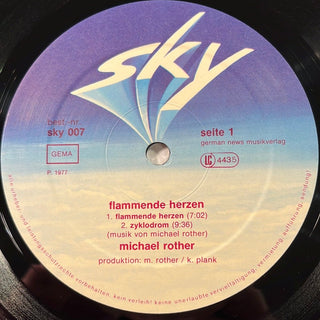 Michael Rother ‎– Flammende Herzen LP (VG+) - schallplattenparadis