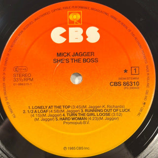 Mick Jagger ‎– She's The Boss LP mit OIS (VG) - schallplattenparadis