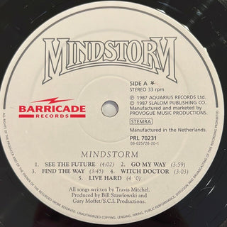 Mindstorm ‎– Mindstorm LP mit OIS (NM) - schallplattenparadis