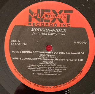 Modern-nique ‎– Love's Gonna Get You (Watch Out Baby For Love) (NM) - schallplattenparadis
