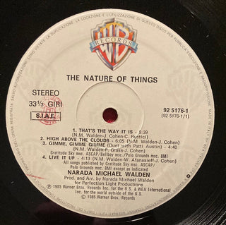 Narada Michael Walden ‎– The Nature Of Things LP mit OIS (NM) - schallplattenparadis