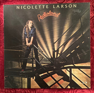 Nicolette Larson - Radioland LP mit OIS (VG) - schallplattenparadis