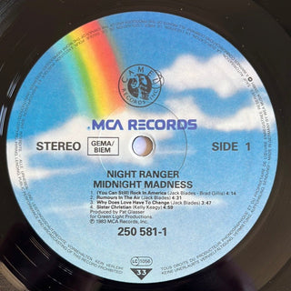 Night Ranger ‎– Midnight Madness LP mit OIS (VG) - schallplattenparadis