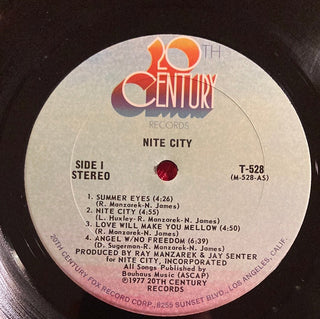 Nite City - Nite City LP mit Beiblatt (VG) - schallplattenparadis