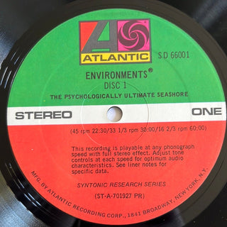 No Artist ‎– Environments (New Concepts In Stereo Sound - Disc 1) LP (VG+) - schallplattenparadis