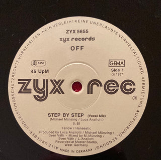 Off ‎– Step By Step Maxi-Single (NM) - schallplattenparadis